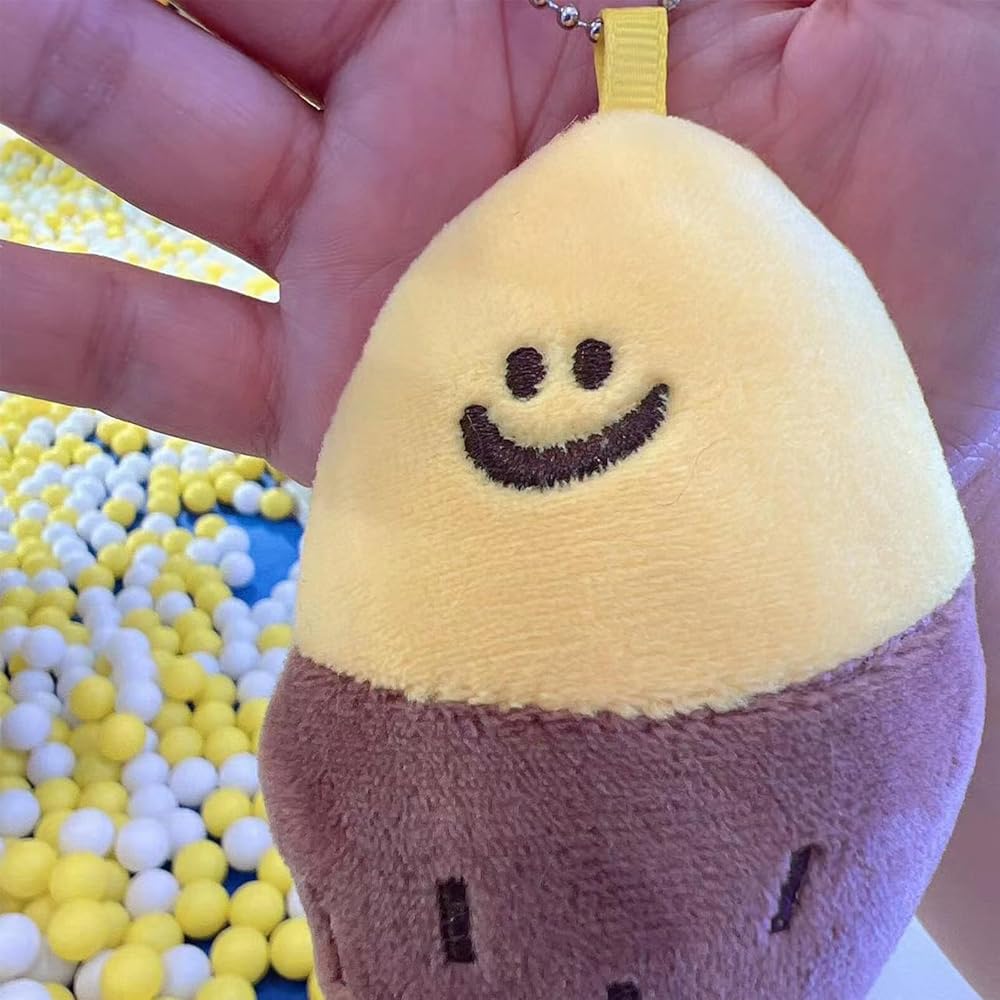 ぬいぐるみ、キーホルダー Amazon.co.jp: JDEFARF サツマイモ型ぬいぐるみキーホルダー